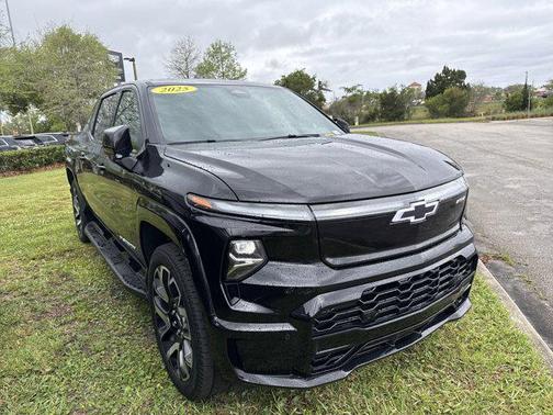 Black 2025 Chevrolet Silverado EV RST