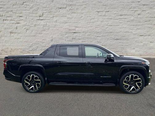 Black 2025 Chevrolet Silverado EV RST