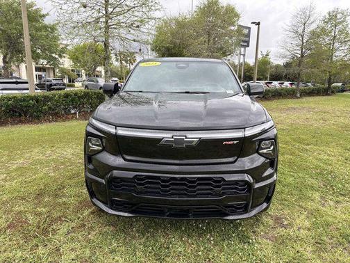 Black 2025 Chevrolet Silverado EV RST