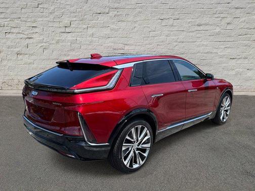 Radiant Red Tintcoat 2025 Cadillac LYRIQ Luxury