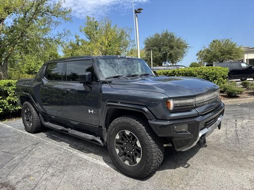 Graphite Blue Metallic 2025 GMC HUMMER EV Pickup 3X