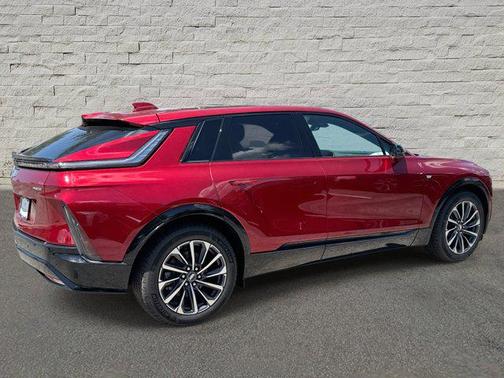 Radiant Red Tintcoat 2025 Cadillac LYRIQ Sport
