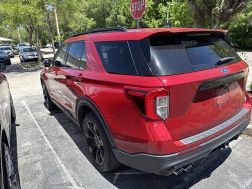 Red Metallic 2023 Ford Explorer ST