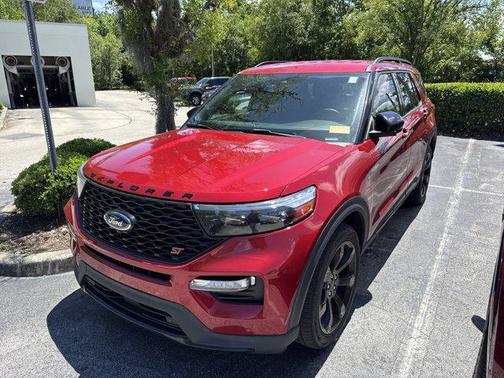 Red Metallic 2023 Ford Explorer ST