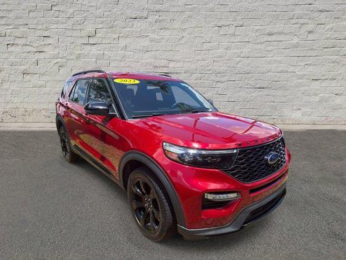 Red Metallic 2023 Ford Explorer ST