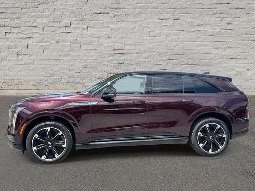 Black Cherry Tintcoat 2025 Cadillac Escalade IQ Sport 2