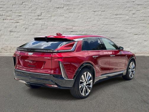 Radiant Red Tintcoat 2025 Cadillac LYRIQ Luxury