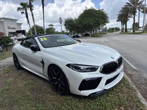 Alpine White 2024 BMW M8 Competition
