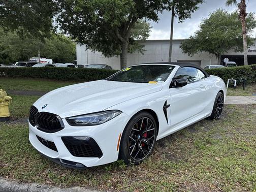 Alpine White 2024 BMW M8 Competition