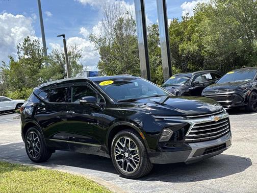 Black 2024 Chevrolet Blazer Premier