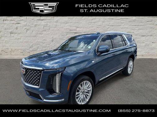 Deep Sea Metallic 2025 Cadillac Escalade Premium Luxury