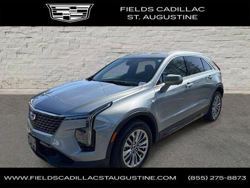 Argent Silver Metallic 2025 Cadillac XT4 Premium Luxury