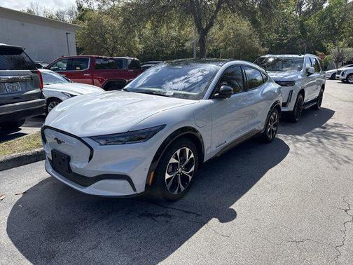 White Metallic 2023 Ford Mustang Mach-E Premium