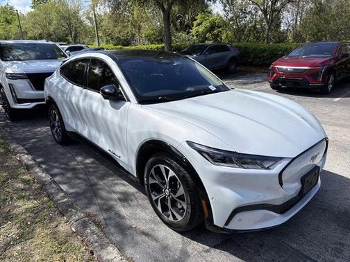 White Metallic 2023 Ford Mustang Mach-E Premium