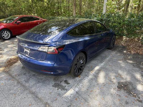 Deep Blue Metallic 2021 Tesla Model 3 Performance