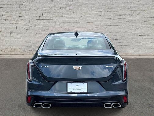 Deep Space Metallic 2026 Cadillac CT4-V V-Series RWD