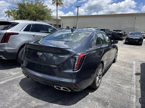 Gray 2026 Cadillac CT4-V V-Series RWD
