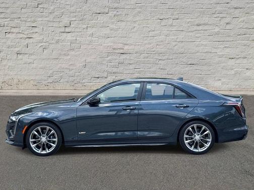 Deep Space Metallic 2026 Cadillac CT4-V V-Series RWD