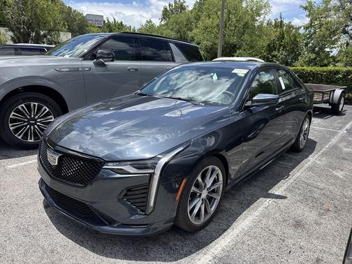 Gray 2026 Cadillac CT4-V V-Series RWD