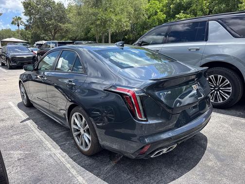 Gray 2026 Cadillac CT4-V V-Series RWD