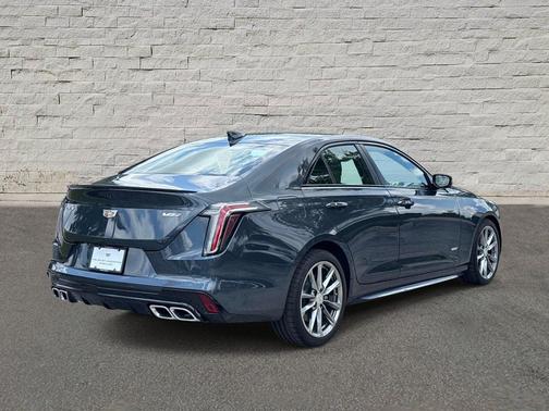 Deep Space Metallic 2026 Cadillac CT4-V V-Series RWD