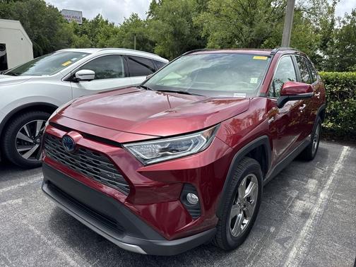 Pearl 2020 Toyota RAV4 Hybrid Limited