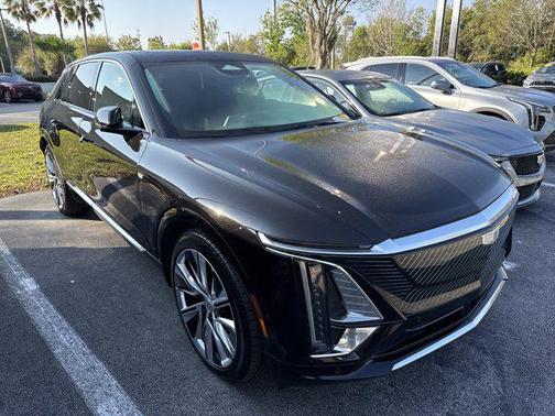 Stellar Black Metallic 2024 Cadillac LYRIQ Luxury