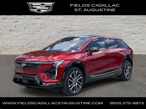 Radiant Red Tintcoat 2025 Cadillac OPTIQ Sport 2 AWD