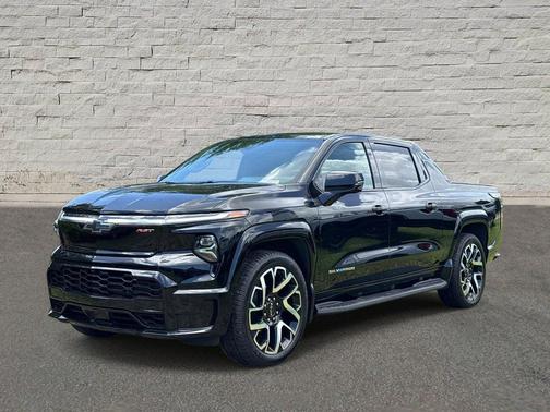 Black 2025 Chevrolet Silverado EV RST