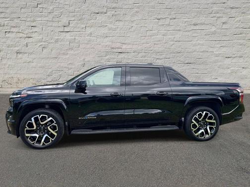 Black 2025 Chevrolet Silverado EV RST