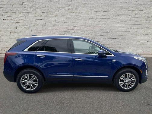 Opulent Blue Metallic 2023 Cadillac XT5 Premium Luxury