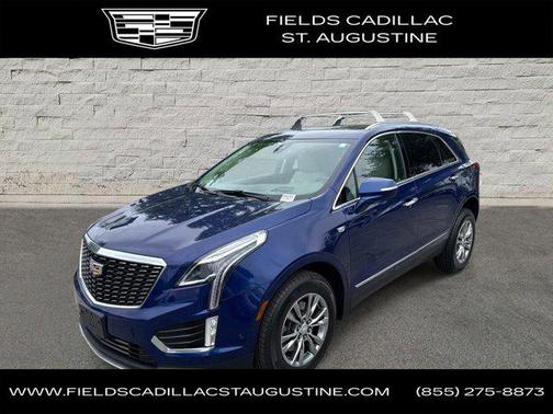 Opulent Blue Metallic 2023 Cadillac XT5 Premium Luxury