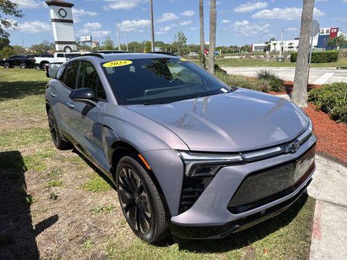 Galaxy Gray Metallic 2025 Chevrolet Blazer EV RWD RS