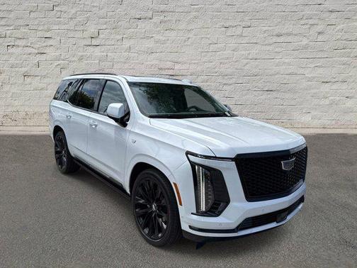 Vibrant White Tricoat 2026 Cadillac Escalade Sport Platinum