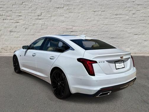 Vibrant White Tricoat 2026 Cadillac CT5 Premium Luxury