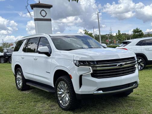 Summit White 2023 Chevrolet Tahoe LT