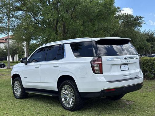 Summit White 2023 Chevrolet Tahoe LT