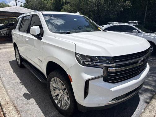 Summit White 2023 Chevrolet Tahoe LT