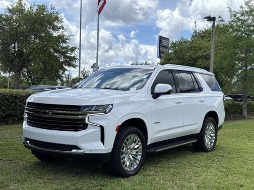 Summit White 2023 Chevrolet Tahoe LT