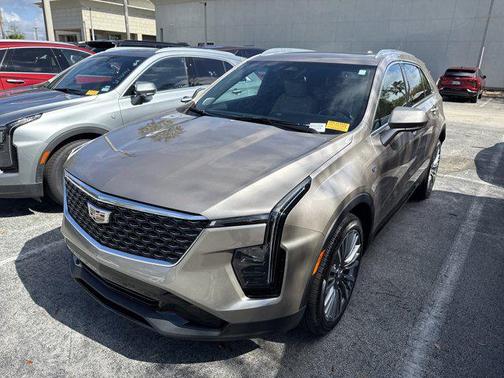 Latte Metallic 2024 Cadillac XT4 Premium Luxury