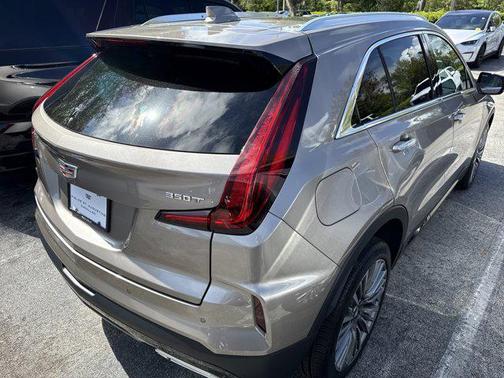 Latte Metallic 2024 Cadillac XT4 Premium Luxury