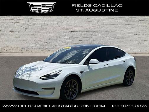 Pearl White Multi-Coat 2022 Tesla Model 3 Long Range