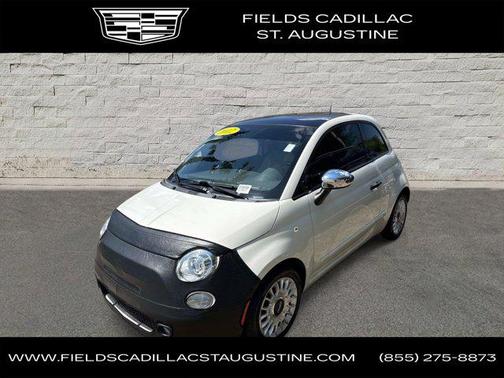 Bianco (White) 2012 FIAT 500 Lounge