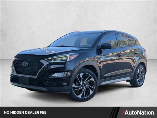 Black Noir Pearl 2019 Hyundai TUCSON Sport