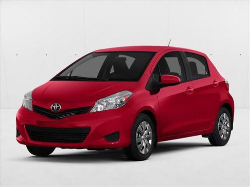 Absolutely Red 2014 Toyota Yaris L