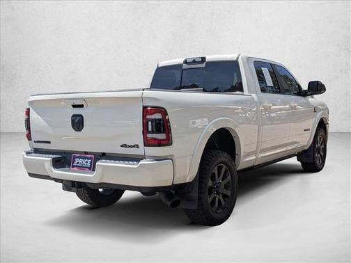 Pearl White 2020 RAM 2500 Laramie Crew Cab 4x4 6'4' Box