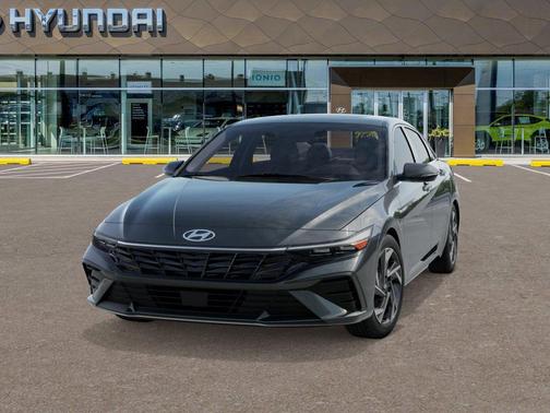 Amazon Gray 2025 Hyundai ELANTRA HEV Limited