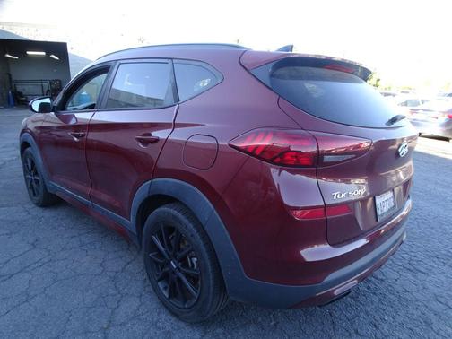 Gemstone Red 2019 Hyundai TUCSON Night