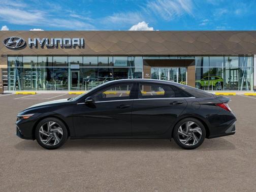Abyss Black 2025 Hyundai ELANTRA HEV Limited