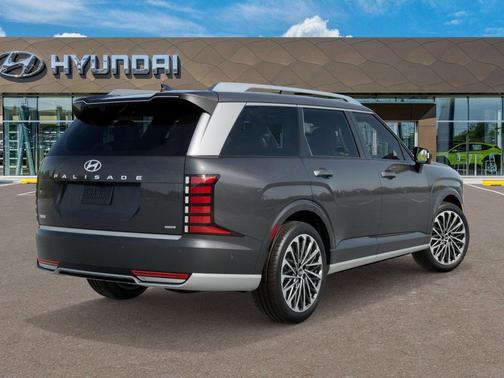 Ecotronic Gray Pearl 2026 Hyundai Palisade Hybrid Calligraphy